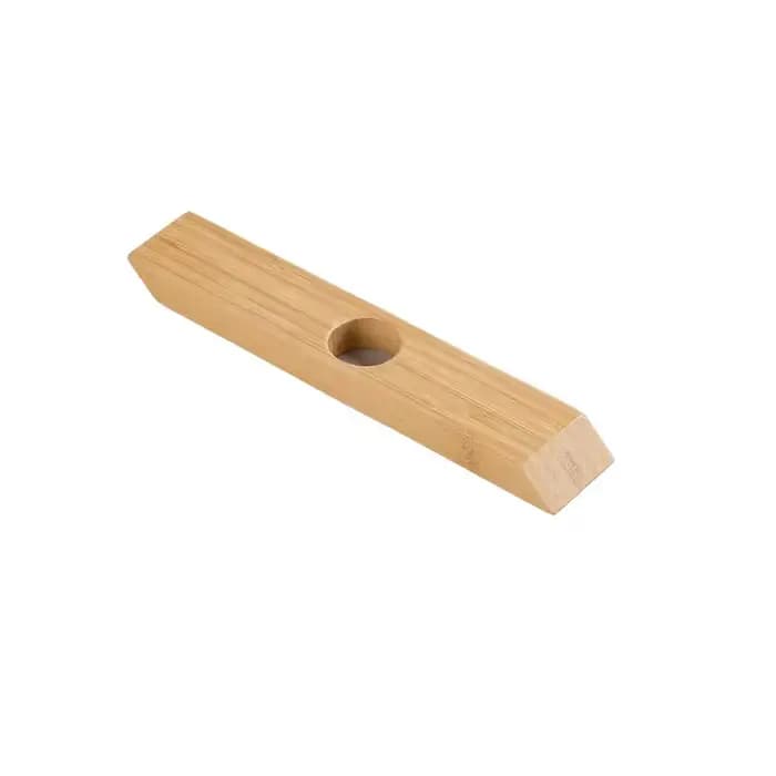Porte-bouteille de vin équilibré en bois, support créatif suspendu en bambou pour bouteille de vin, 