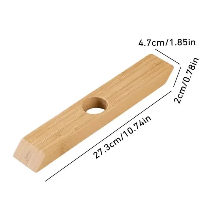 1PC Porte-bouteilles à vin en bambou, support minimaliste pour vin rouge, présentoir créatif pour ca