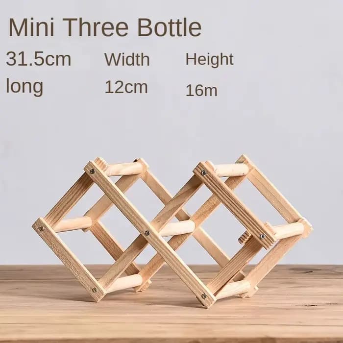 Étagères à vin en bois empilables, armoires à vin, ustensiles de bar à la maison, outils de bar, 3, 