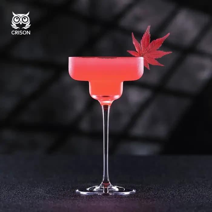 Tasse à Cocktail Margarita en verre cristal Crison Pre07, pour Bar, fournitures professionnelles pou