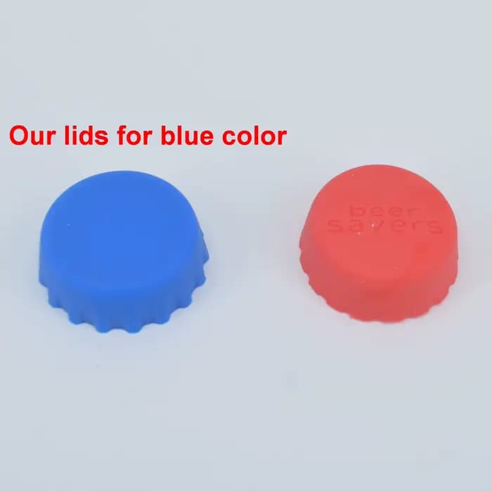 Lot de 5 bouchons de bouteille en silicone