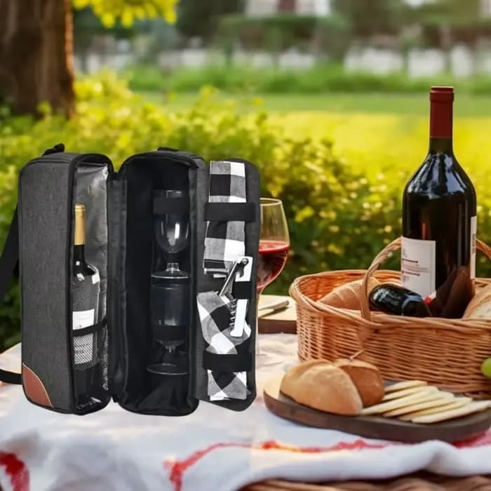 Sac isotherme à vin grande capacité