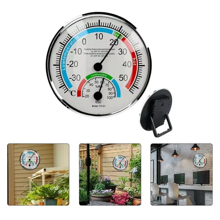 Thermomètre et hygromètre analogique