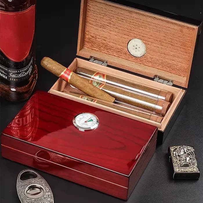Boîte à cigares en bois de cèdre