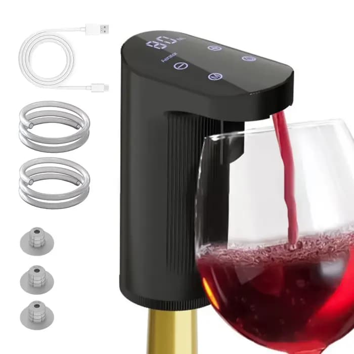 Ensemble de carafe à vin électrique