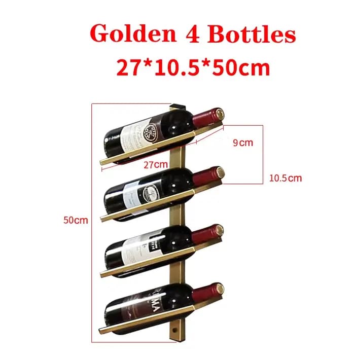Porte-Bouteille de Vin Mural T1