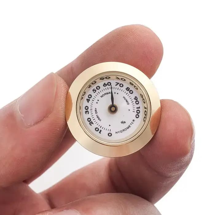 Hygromètre pour humidor à cigares de 28 mm