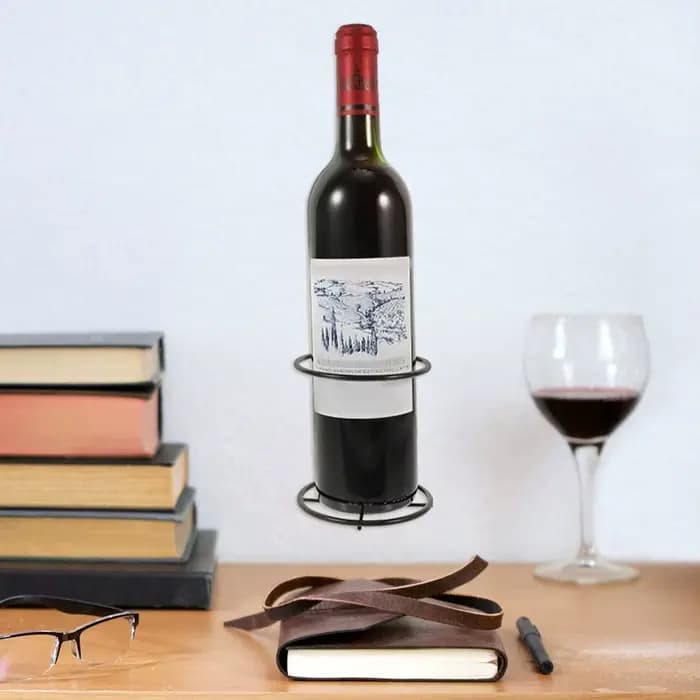 Support mural pour bouteille de vin