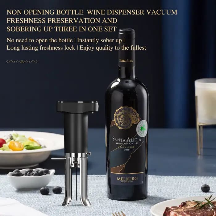 Aérateur de vin électrique