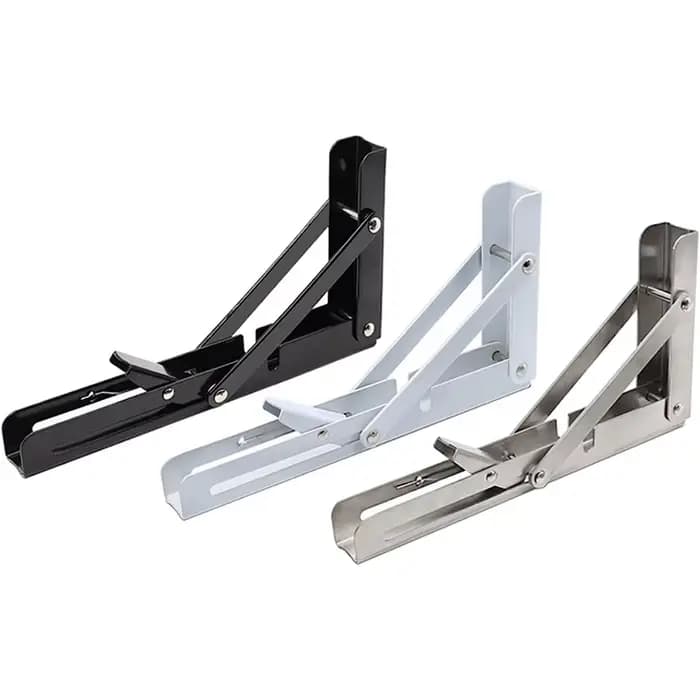Supports d'étagère pliants robustes