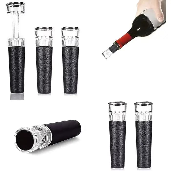 Bouchon de vin sous vide