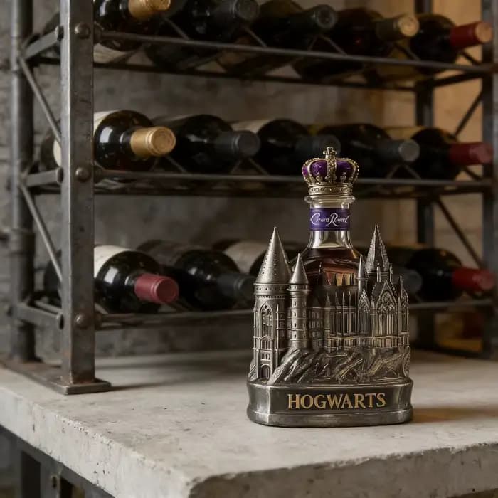 Carafe à whisky Château Médiéval