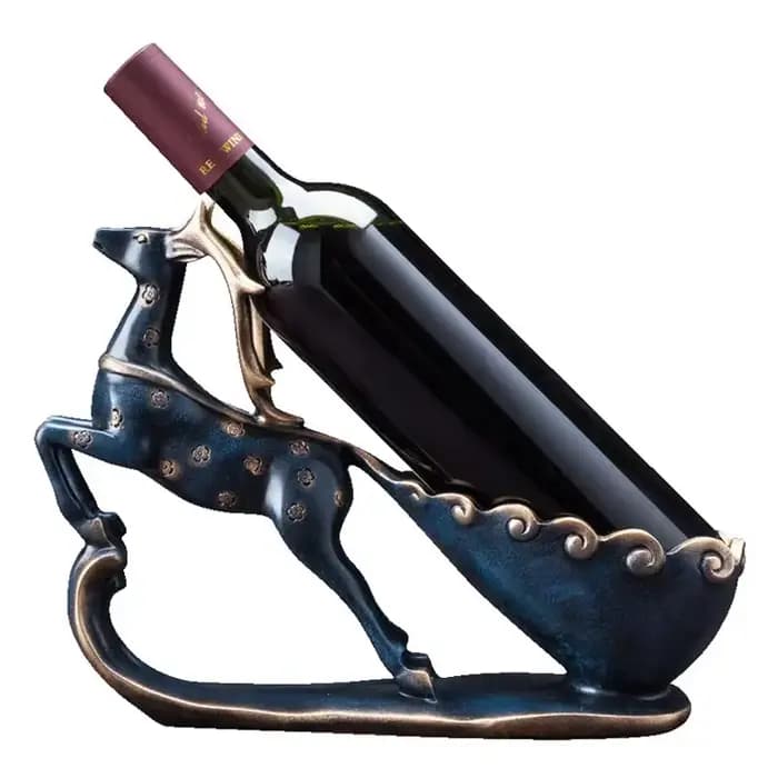Présentoir à vin en résine