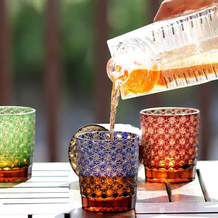 Verre à whisky de style coupé japonais fait à la main