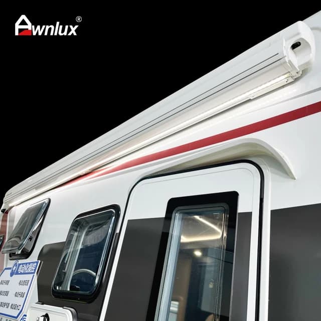 Accessoires pour caravanes Awnlux, cassettes complètes rétractables, auvent rigide pour camping-car,