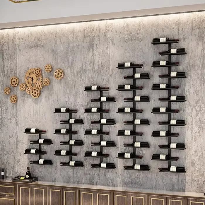 Casier à vin mural, armoire suspendue créative