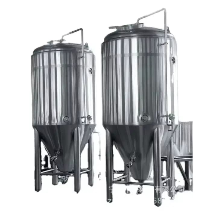 Réservoir de fermentation en acier inoxydable 200L pour la bière et le vin, réservoirs de fermentati