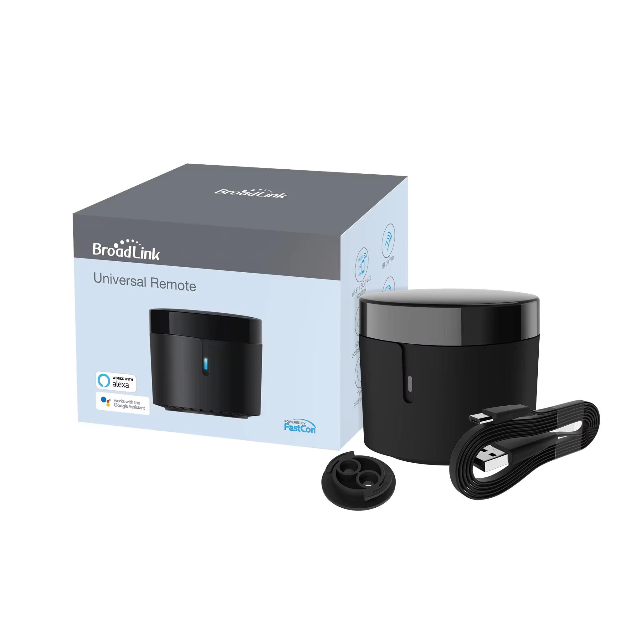 Broadlink RM4 Mini télécommande infrarouge intelligente universelle IR Audio vidéo maison intelligen
