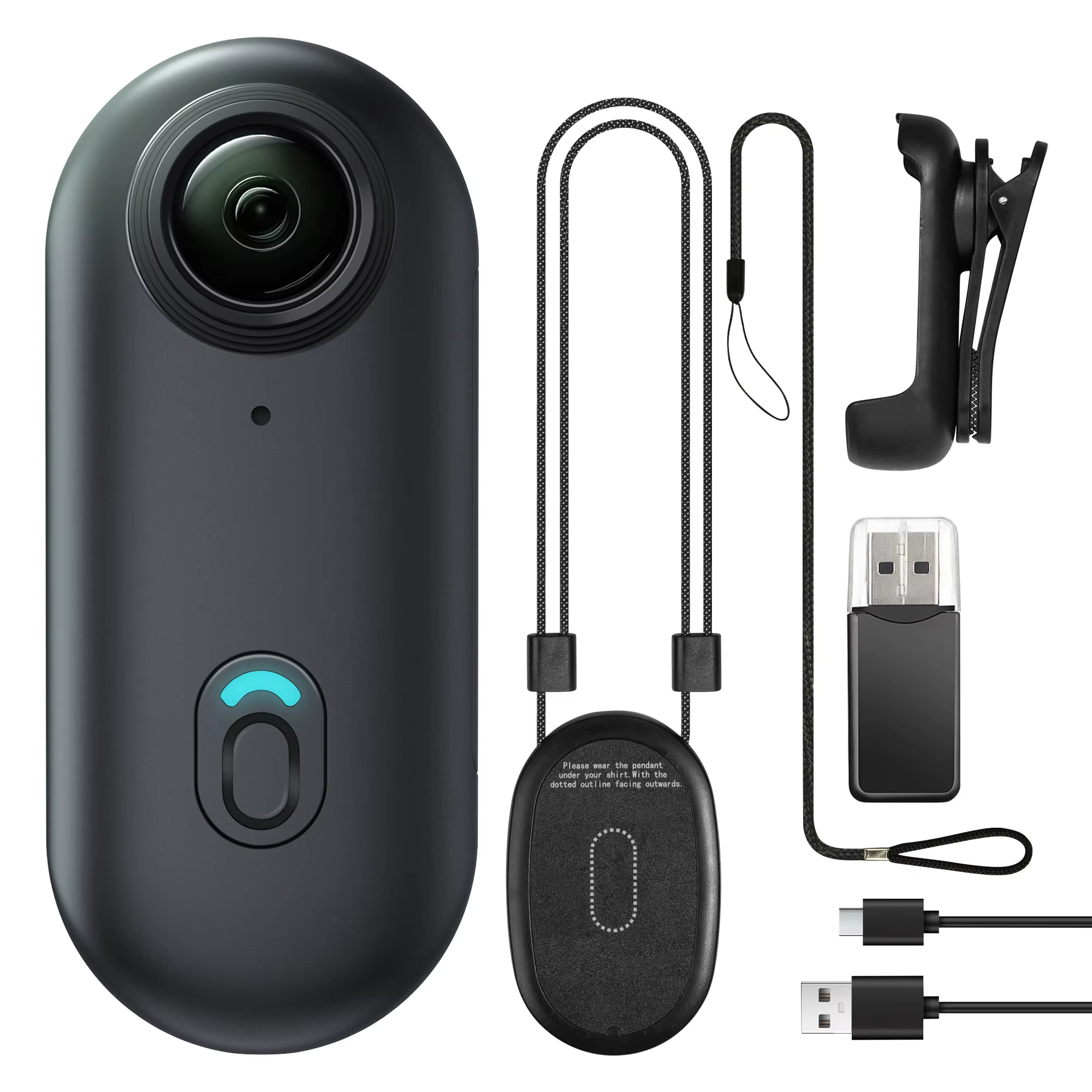 Mini caméra de poche 4K, portable, magnétique, avec coque étanche, WiFi, pour vélo, compatible pour 