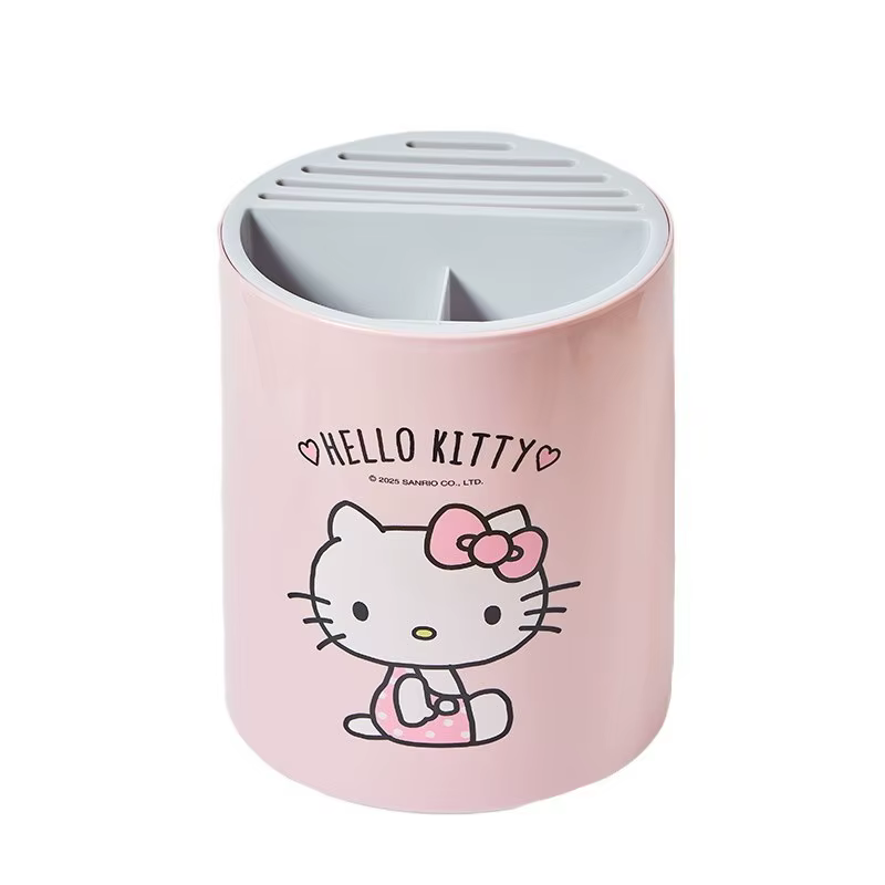 Dessin animé Hello kittykuromiCinnamoroll porte-couteau rotatif comptoir de cuisine couteaux de cuis