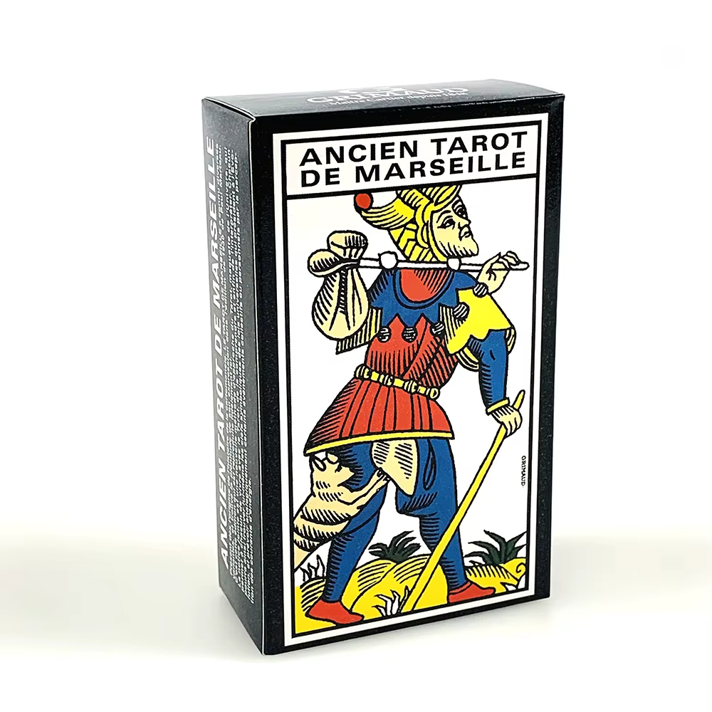 Version française. Ancien jeu de cartes de tarot de Marseille, jeu de tarot classique de Marseille, 