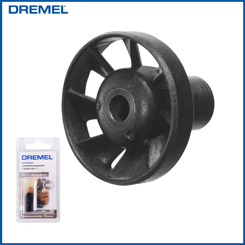 Dremel-Souffleur de poussière 490, accessoire d'outil lointain pour le ponçage et la gravure automob