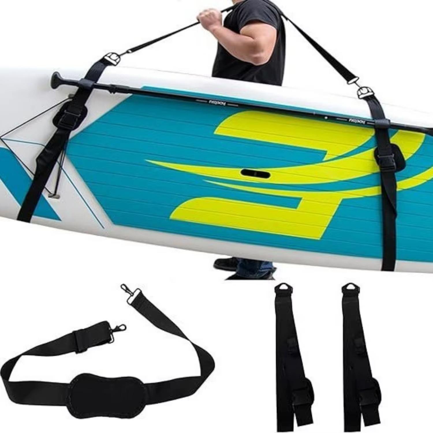Ceinture d'épaule réglable pour planche de surf, écharpe de transport pour planche à pagaie debout, 