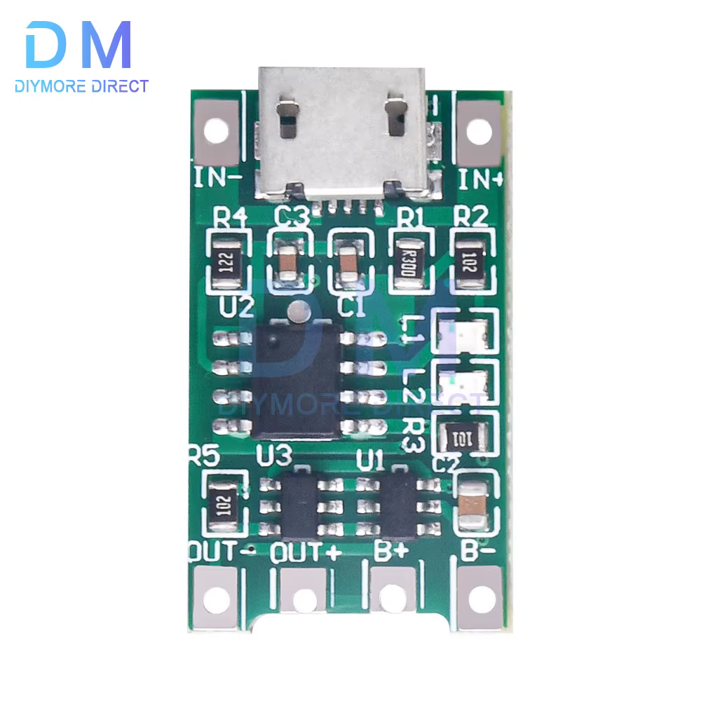 Module de chargeur de la carte de chargement de la batterie au lithium, 5V 3A Mini TYPE-C micro USB 