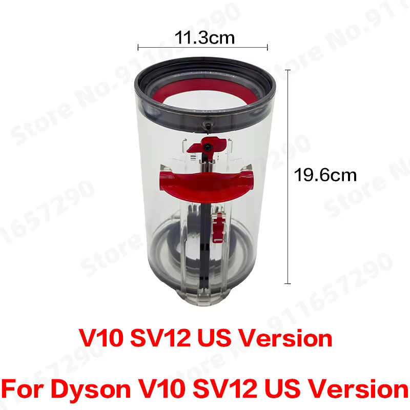Pièces de rechange pour aspirateur à main sans fil Dyson V10 V11, édition accessoire, récipient à po