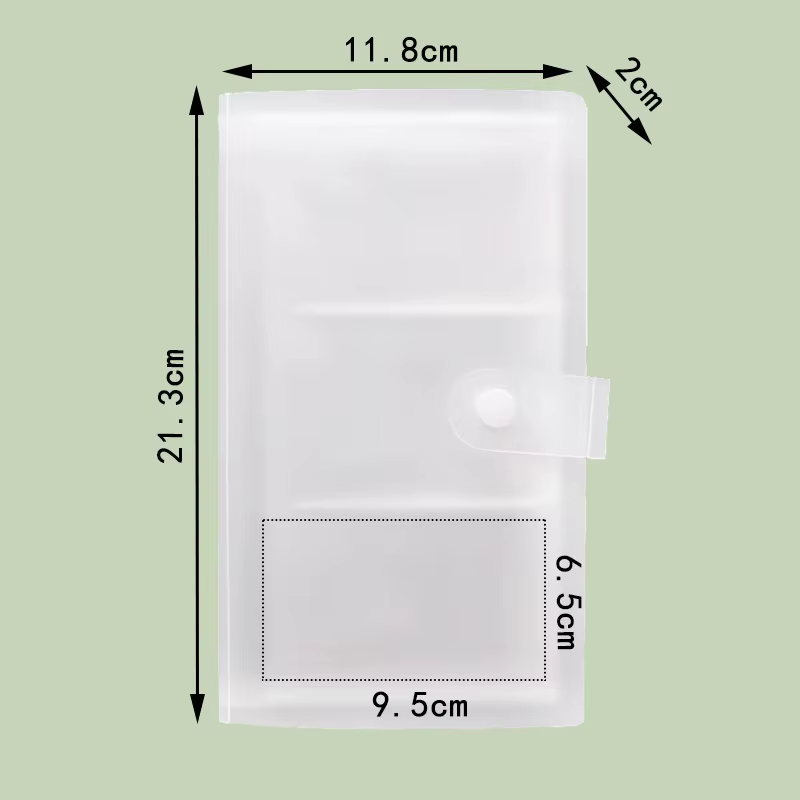 Album photo miniature 2Style de 3 pouces pour Polaroid, cartes postales, autocollants et broussaille