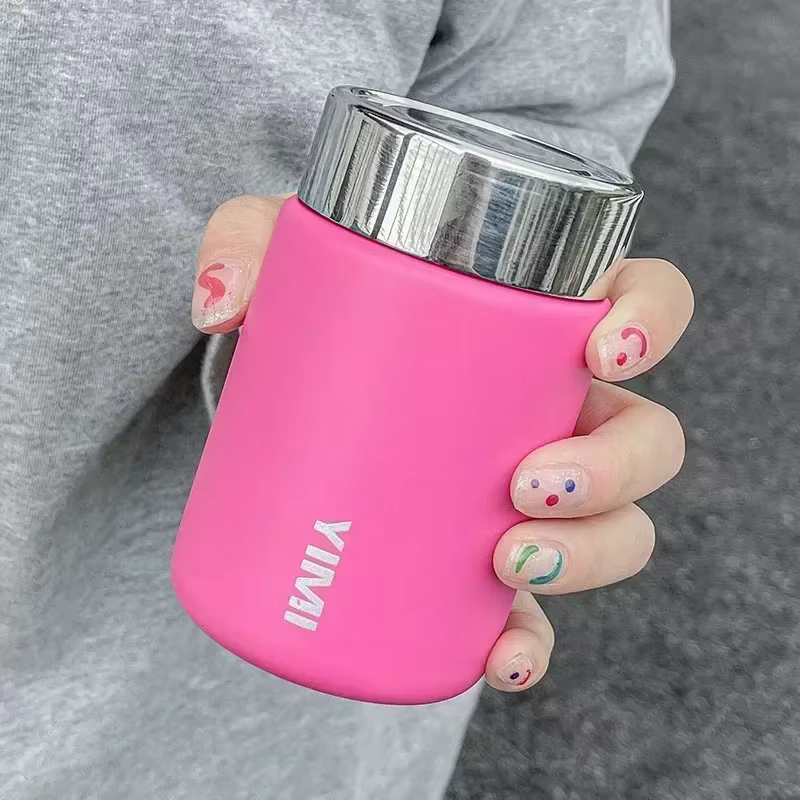 230ml Mini acier inoxydable 316 Thermos tasse mode Portable poche flacon sous vide café thé bouteill