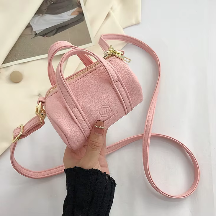 Mini sacs en cuir PU souple pour femmes, sacs à bandoulière, organisateur de rouge à lèvres, écouteu