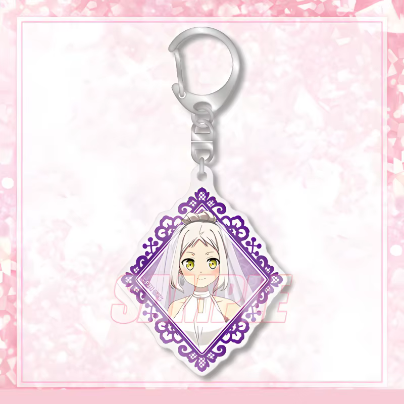 Yuki Yuna is a Hero : Hanayui no Kirameki GAME 6CM Figurine en acrylique porte-clés, breloque de sac