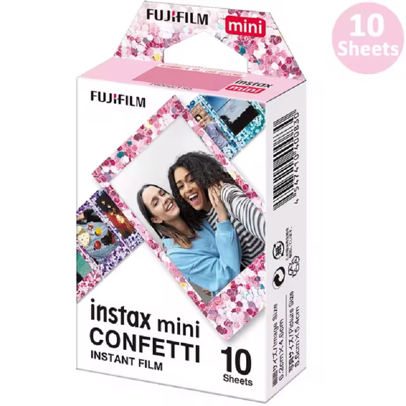 10/30/50 feuilles Fujifilm Instax Mini 12 Films Film couleur 3 pouces pour appareil Photo instantané