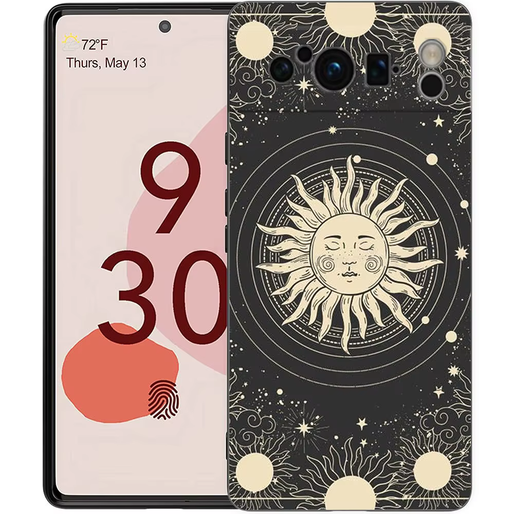 Starlit ciel planète espace art pour Google Pixel 8 Pro coque de téléphone Pixel 9 Pro XL coque en T