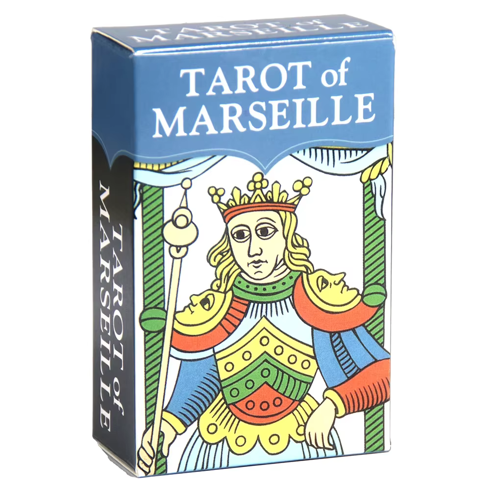 Tarot de Marseille Mini Marseille Tarot 78 cartes Deck jeu de société de poche