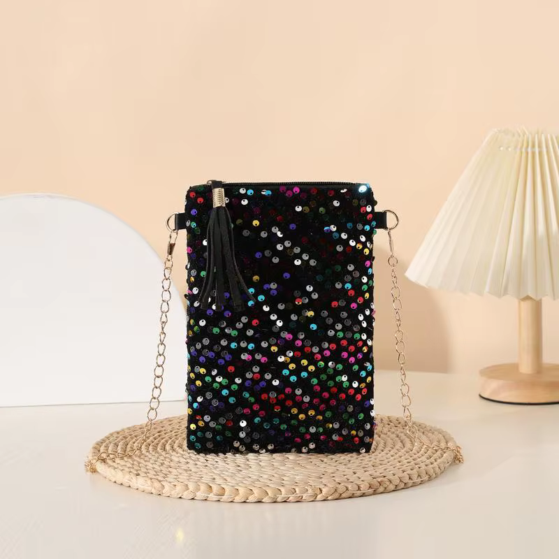 Mini sacs à bandoulière à paillettes pour femmes, nouveaux sacs de soirée scintillants, sacs à main 