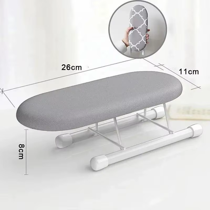 @*Mini planche à repasser portable pour vêtements, manches et chemises - Petite taille, facile à ran