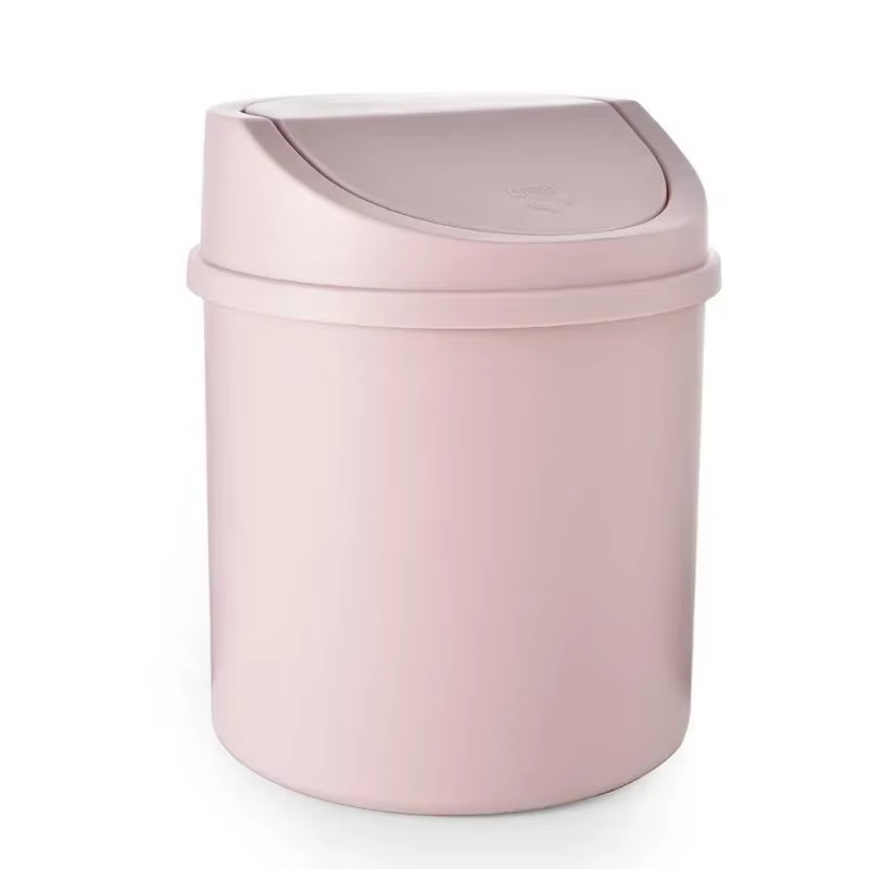 Mini poubelle de bureau avec couvercle, poubelle, organisateur de chambre à coucher, bureau, boîte d