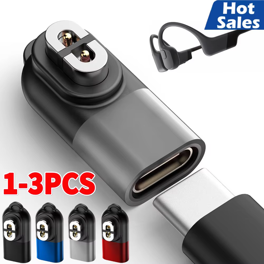 Convertisseur de chargeur magnétique USB C pour Aftershokz, adaptateur de câble de charge, OpenRun A