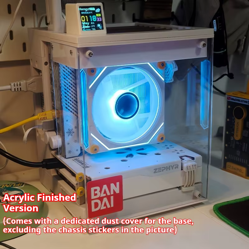Boîtier Mini Itx imprimé en 3d, prend en charge la carte Itx, alimentation Sfx, boîtier Pc Oceanfron