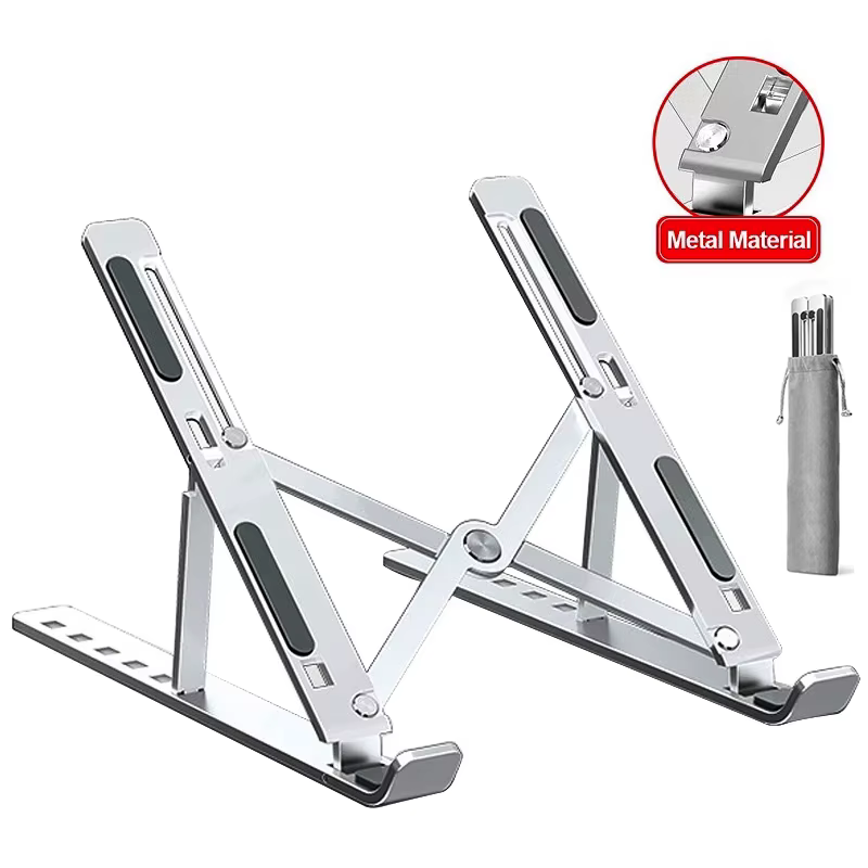 Support d'ordinateur Portable en alliage d'aluminium, réglable et pliable, pour ordinateur Portable,