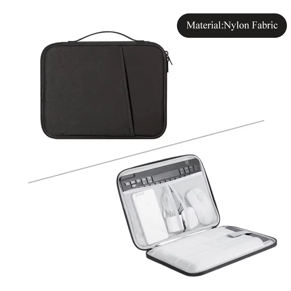 Sac pour ordinateur portable 11-13 pouces, housse de protection pour tablette, étui de transport rem