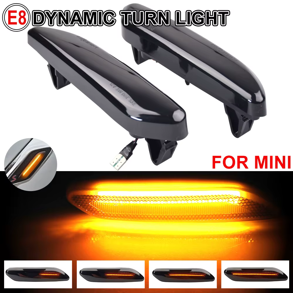 Nouveau pour BMW MINI COOPER R60 R61 COUNTRYMAN PACEMAN, clignotant latéral LED dynamique à défileme