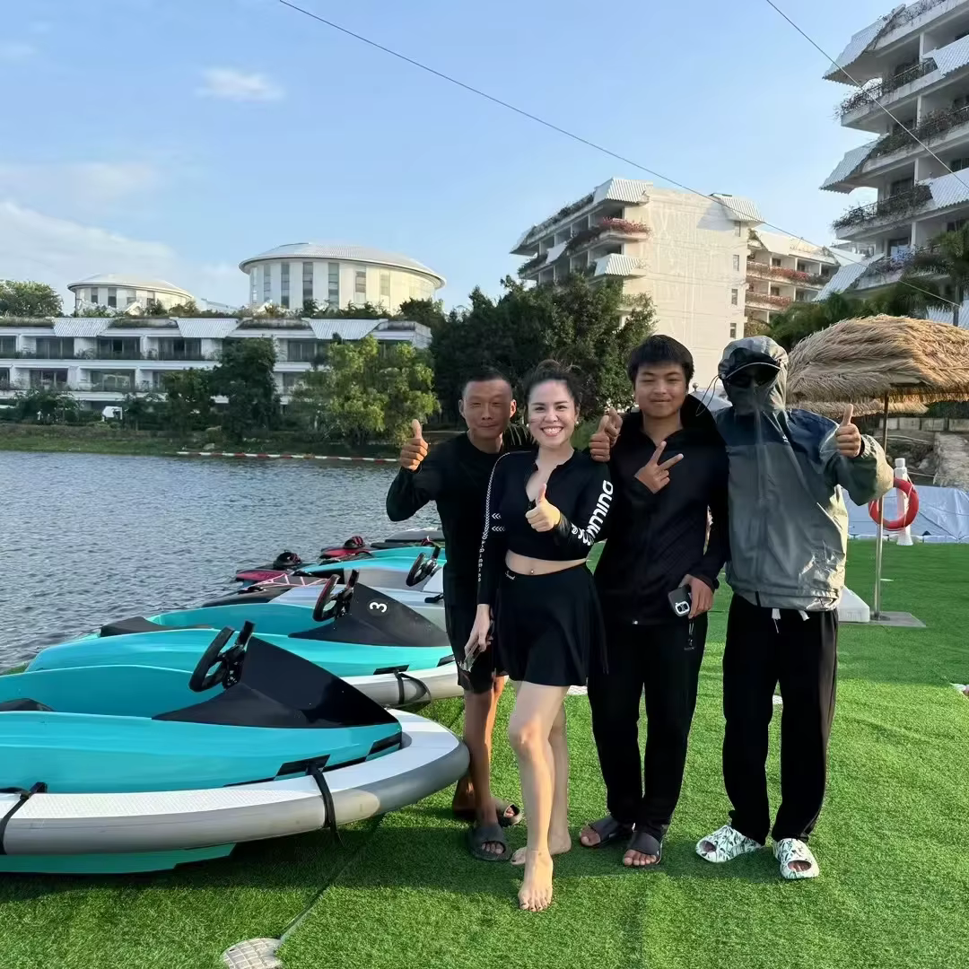 Havospark Mini Yacht de Sport électrique de luxe avec batterie au Lithium ternaire haute vitesse 45 