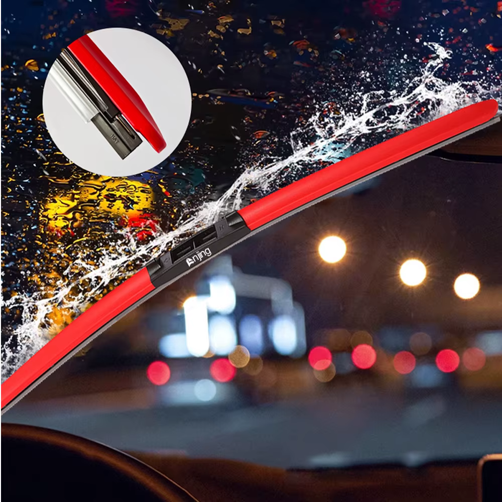 Balais d'essuie-glace hybrides LNJING pour MINI Cooper C S JCW F65 F66 2024-Présent