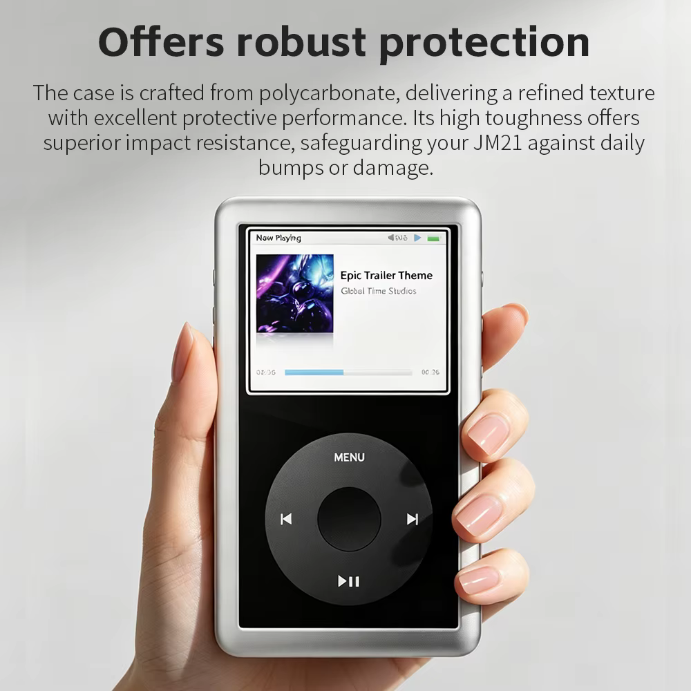 Étui de protection pour lecteur MP3 Fiio Nest Pod Mini, étui d'origine pour lecteur de musique Hi-Fi portable Jm21