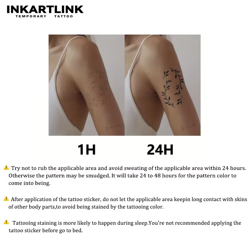 Mini tatouage temporaire à motif, dure jusqu'à 15 jours, autocollant semi-permanent magique étanche, nouvelle technologie.