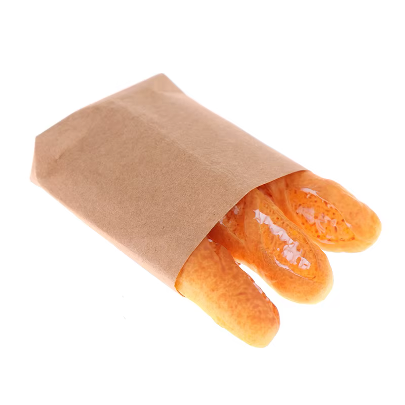 Faux Croissant Mini Food JxOrnement, Maison de courses miniatures, Meubles de décoration, Jouets de courses, Accessoires de maison, Artisanat, 1 ensemble