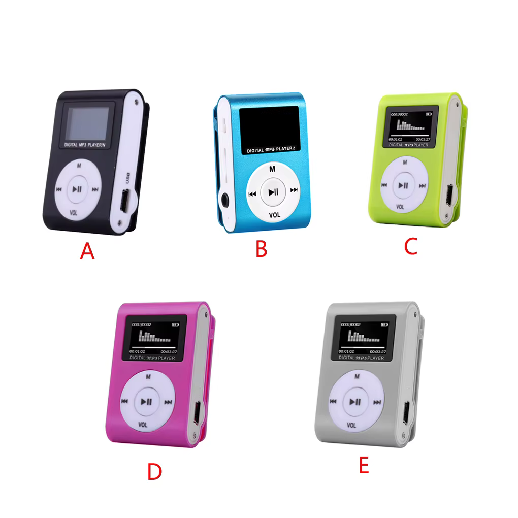 Mini lecteur MP3 Portable musique 3 5mm Interface Micro stéréo sport
